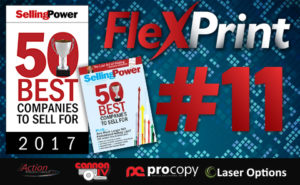 FlexPrint 50 Best Companies to Sell For 2017