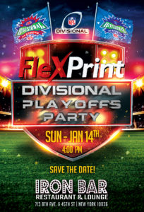 FlexPrint NRF Football Party